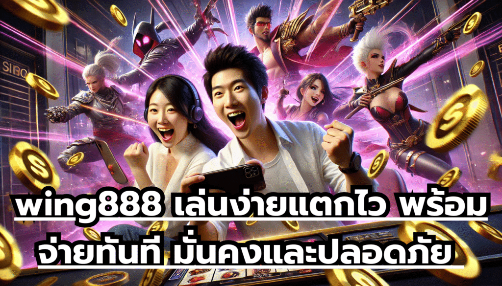 wing888 เล่นง่ายแตกไว พร้อมจ่ายทันที มั่นคงและปลอดภัย แบบนี้ หาได้ยาก
