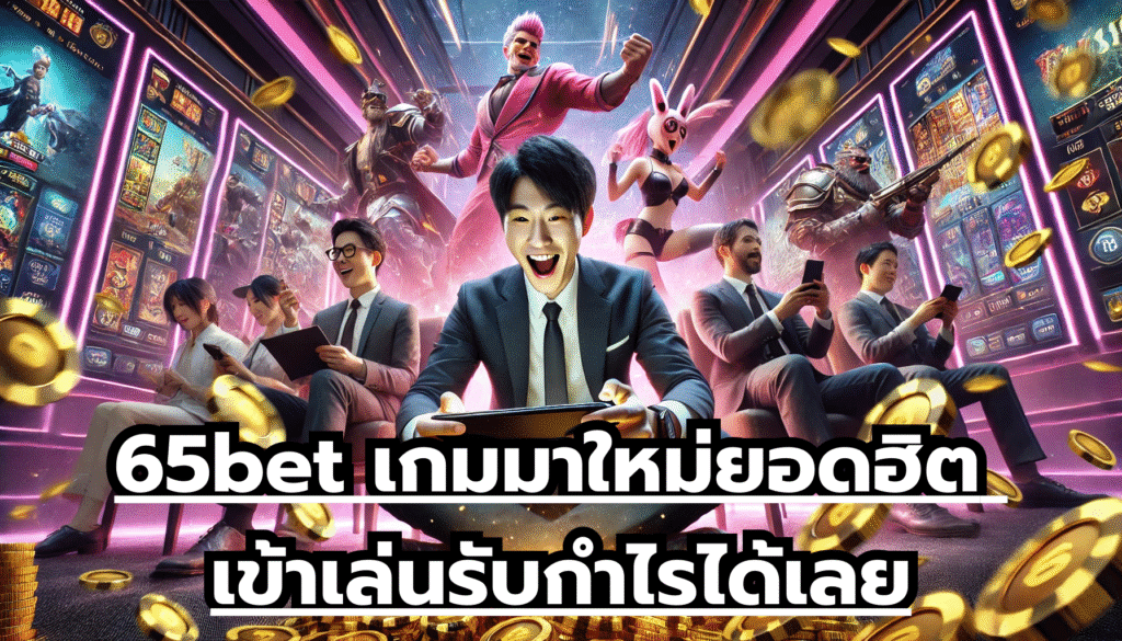 65bet เกมมาใหม่ยอดฮิต เข้าเล่นรับกำไรได้เลย สมัครได้ทันทีไม่ยาก